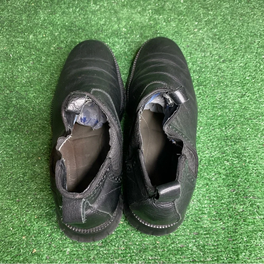 Mark Nason Men's High Top‎ Oxford Sneaker Size 11.5 Black Leather